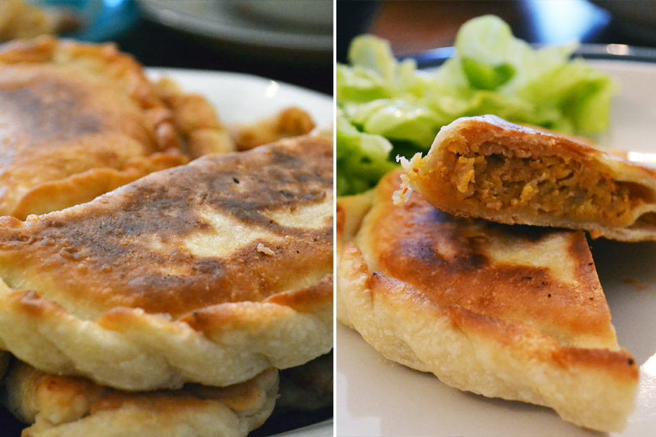 סמבוסק במילוי חומוס