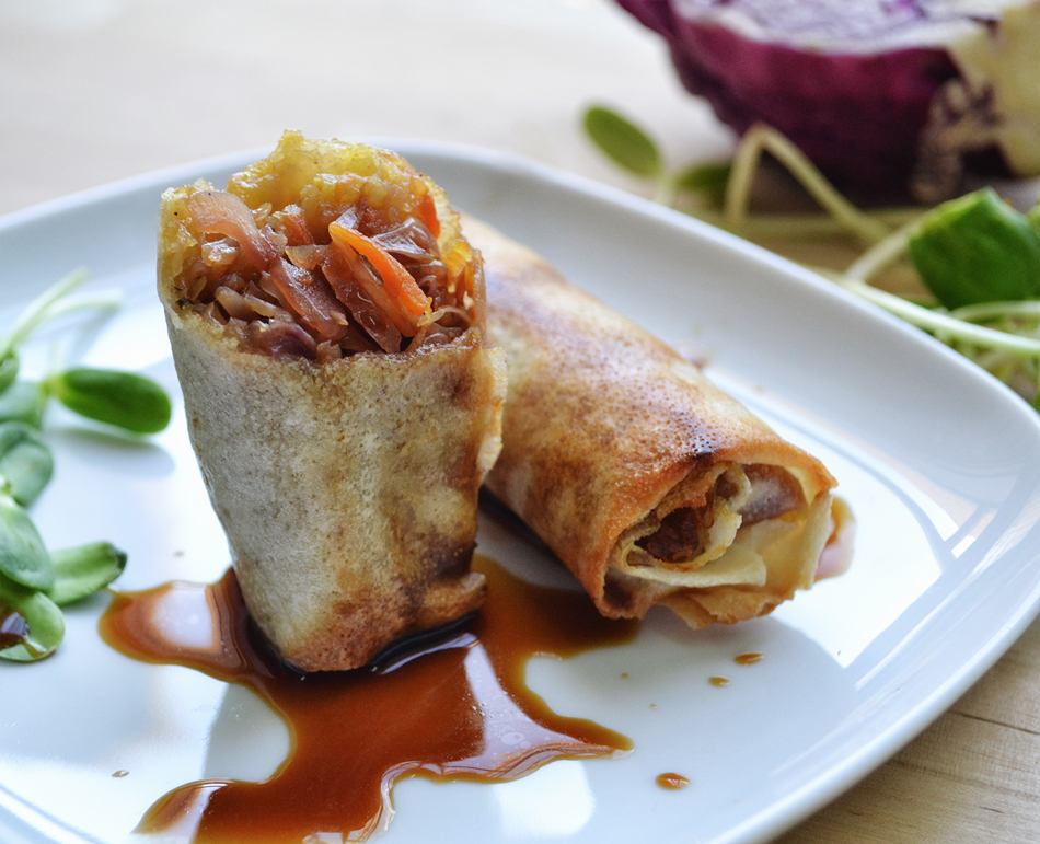 אגרול עם ירקות