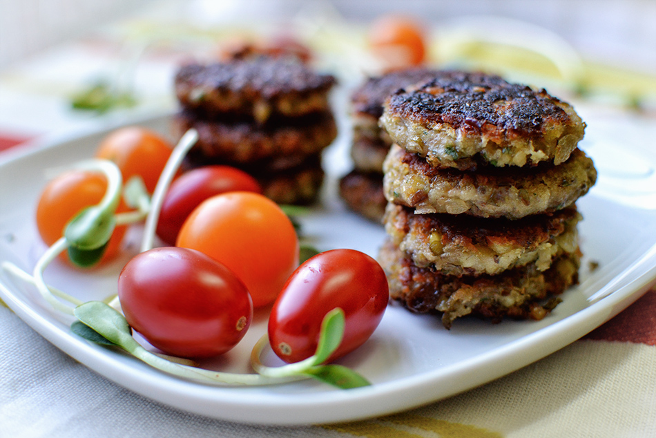 קציצות מאש וערמונים