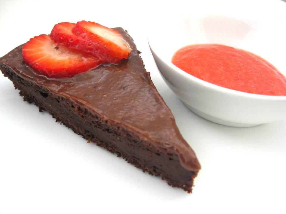 עוגת שוקו תות