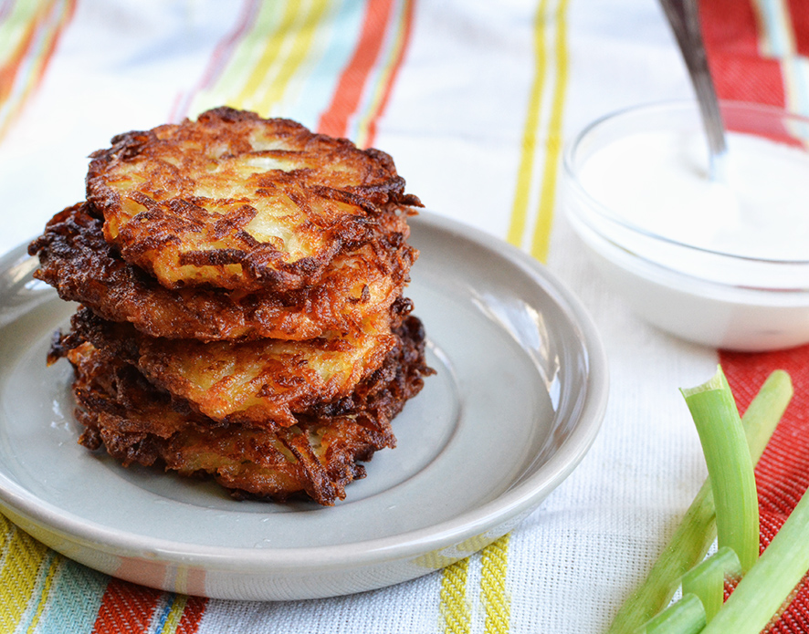 לביבות תפוחי אדמה פשוטות