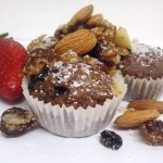 מאפינס שוקולד ופירות יבשים