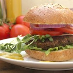 בורגר פטריות טבעוני