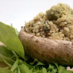 פטריות ממולאות טבעוניות