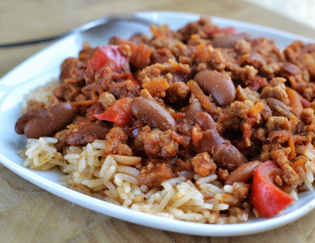 צ'ילי נון קרנה טבעוני