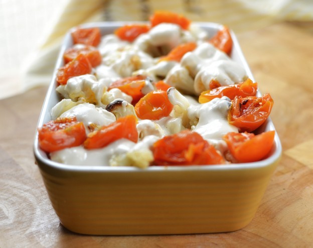 סינייה כרובית ועגבניות שרי