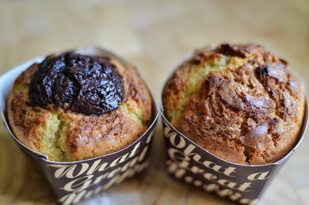 מאפינז וניל וקרמל + שוקולד