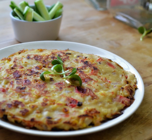 פריטטה טבעונית