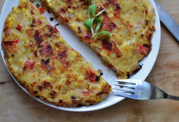 פריטטה טבעונית