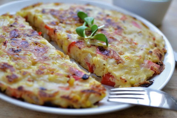 פריטטה טבעונית אישית