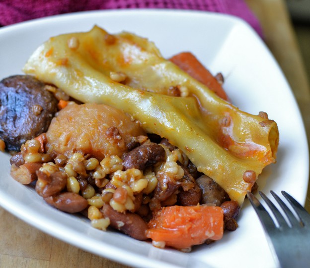 חמין טבעוני