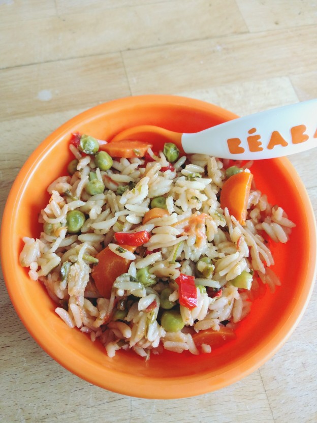 פתיתים עם ירקות ואפונה